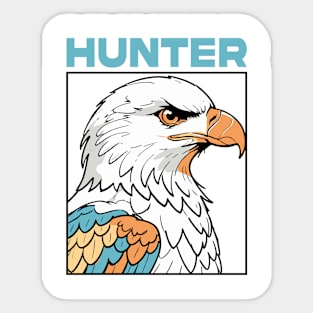 hunter Sticker